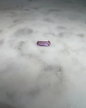 0.99 CARAT HEXAGON CUT NATURAL PINK SAPPHIRE LOOSE GEMSTONE. 0.99 CT PINK BY MIKE NEKTA NYC