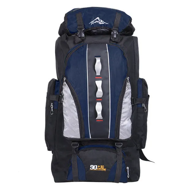 100L Large Capacity Outdoor Sports Travel Hiking Bag for Men