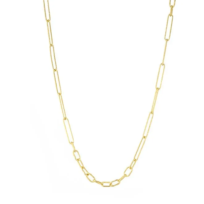 18 22K Gold Handmade Chain