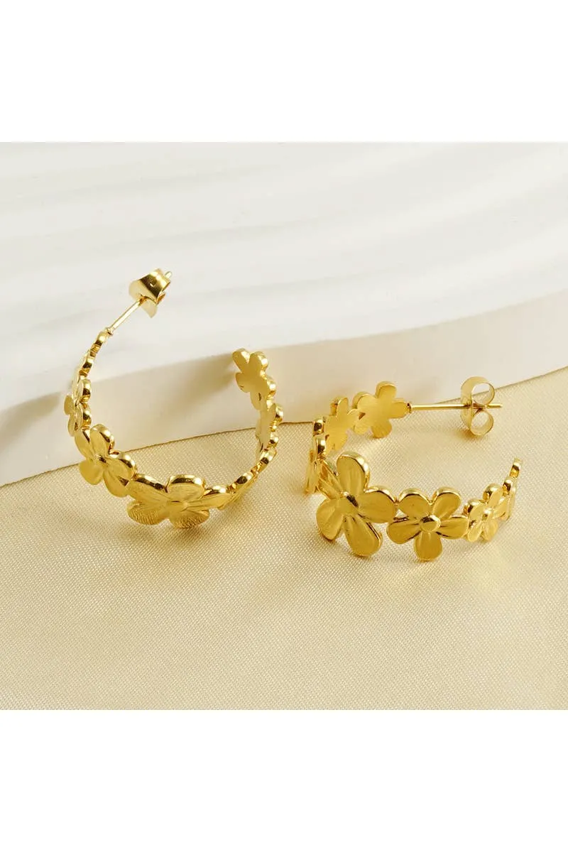 18K GOLD PLATED STAINLESS STEEL EARRINGS_CWAJE0399