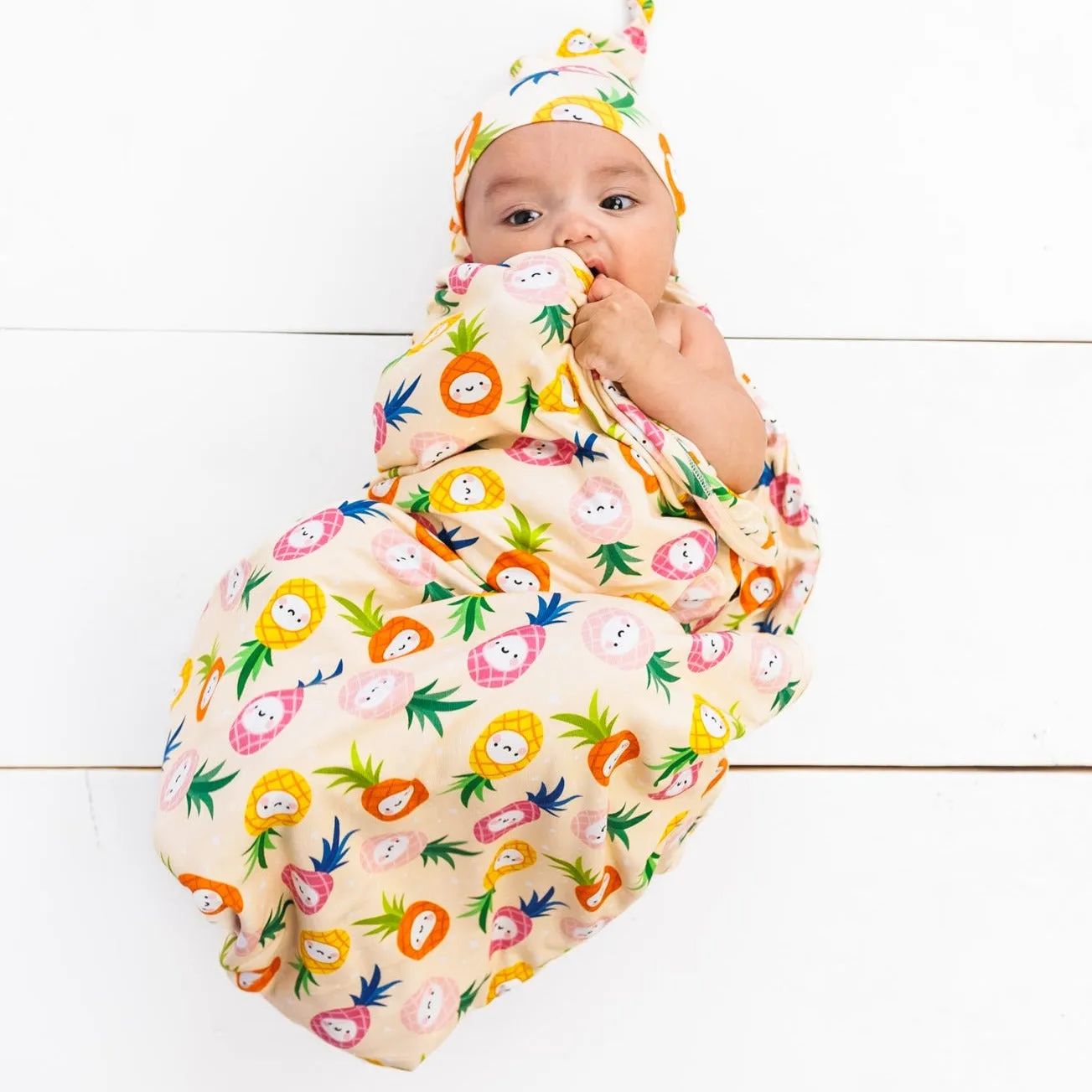 3 LAYER OVERSIZED COZY BLANKET- Kawaii Pineapple