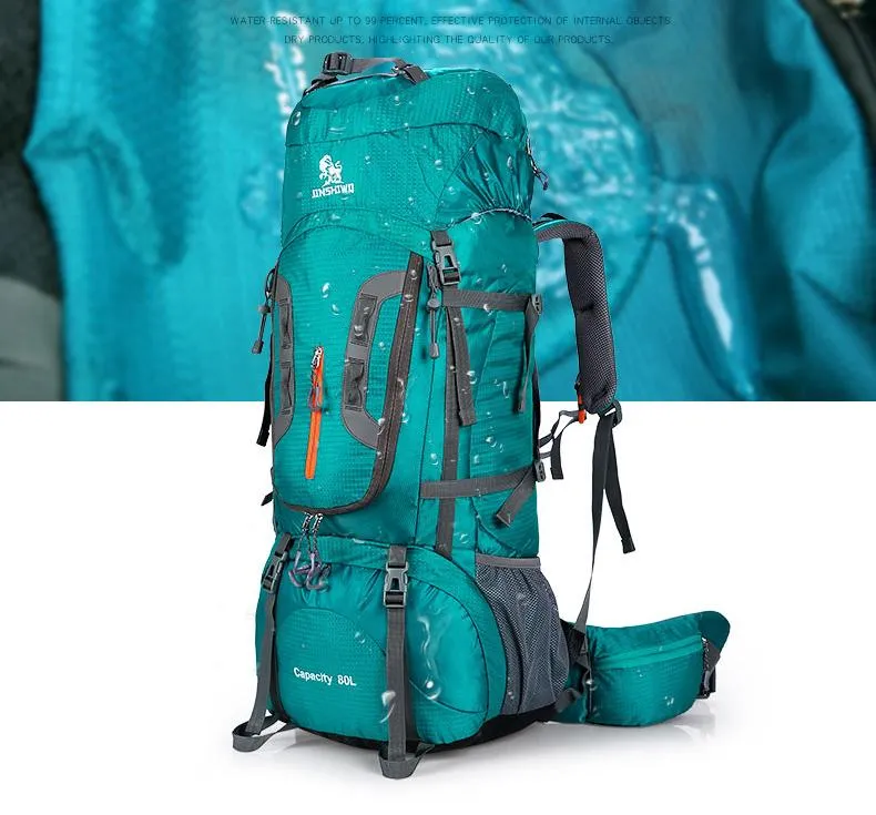 80L Nylon Superlight Big Backpacks for Outdoor Camping Hiking Sports Travel