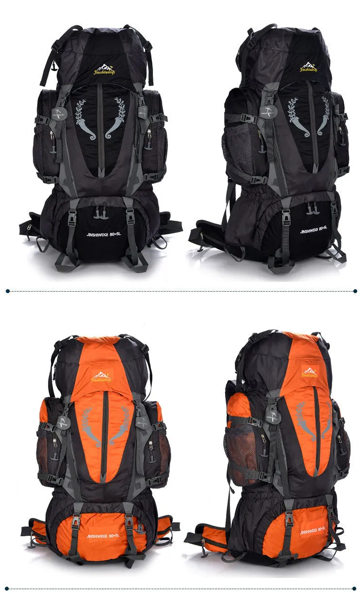 85L Large Outdoor Multi-purpose Outdoor Sports Travel Hiking Unisex Bag