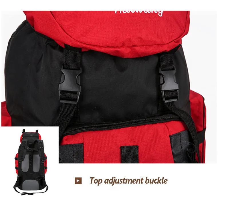 90L Large Capacity Waterproof Outdoor Travel Backpack Hiking Bag for Men