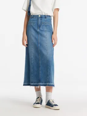 A-Line Denim Women Skirt