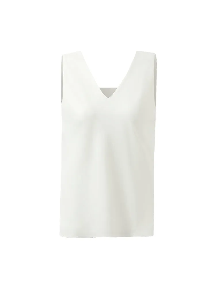 Acetate Reversible Women Tank Top