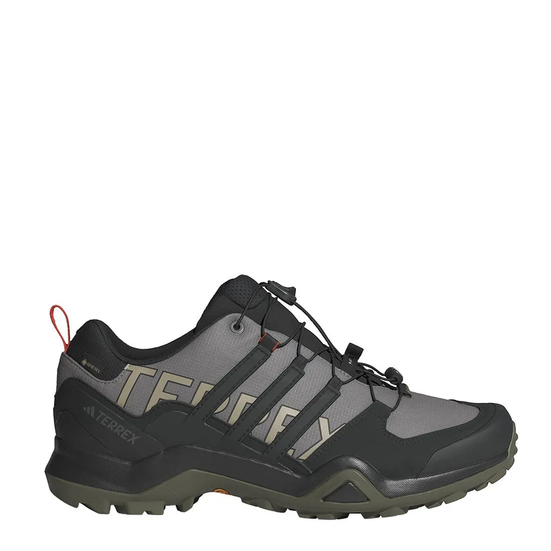 Adidas Terrex Swift R2 Gore-Tex Hiking Shoes Charcoal Grey / Core Black / Olive Stratus