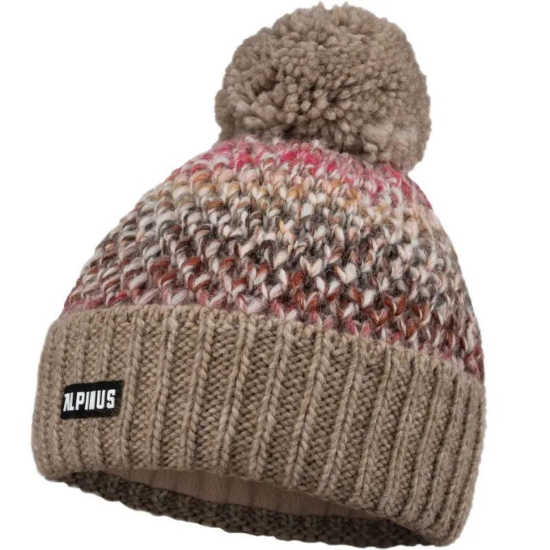 Alpinus Women Autiola Cap - Brown