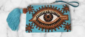 Amber Handmade Wayuu Punch-needle Clutch