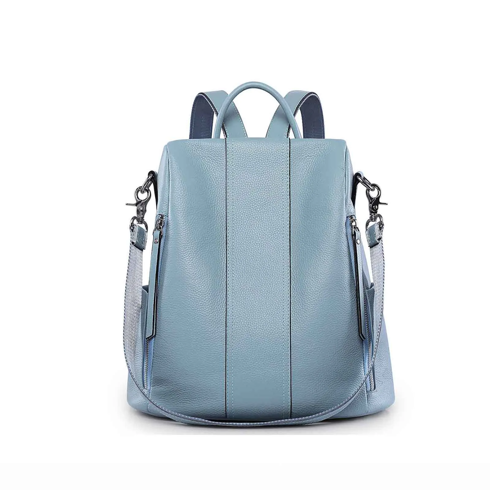 Anti-theft Soft Leather Women Backpack