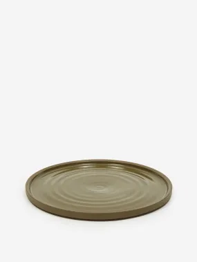 AR Ceramics Handmade Dinner Plate - Moss