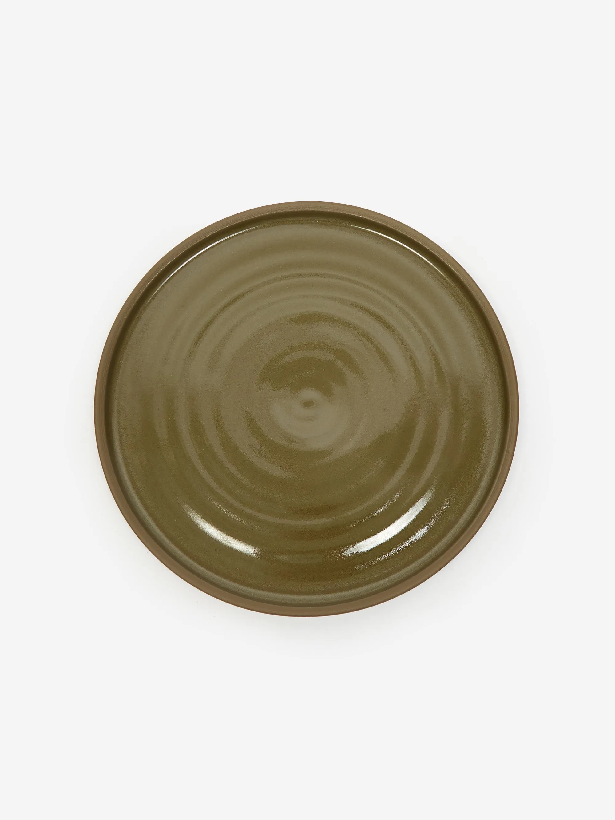 AR Ceramics Handmade Dinner Plate - Moss