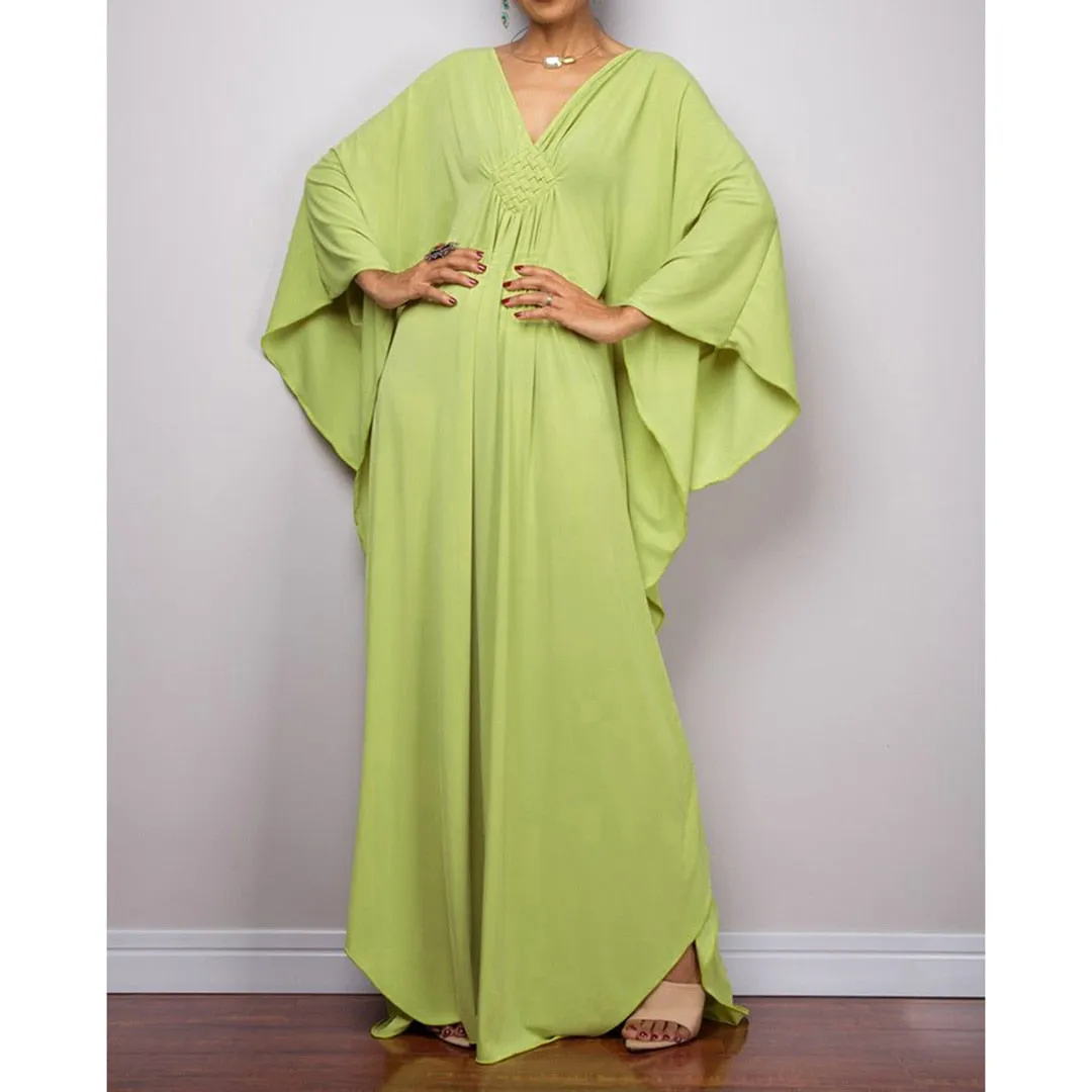 Athena Loose Maxi  Kaftan Tunic Beach Cover Up