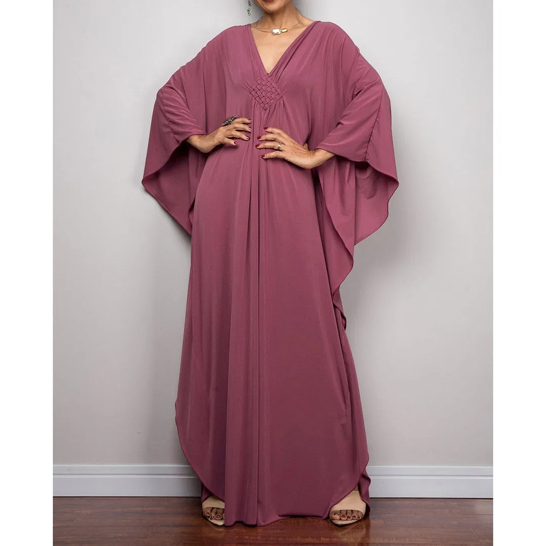 Athena Loose Maxi  Kaftan Tunic Beach Cover Up