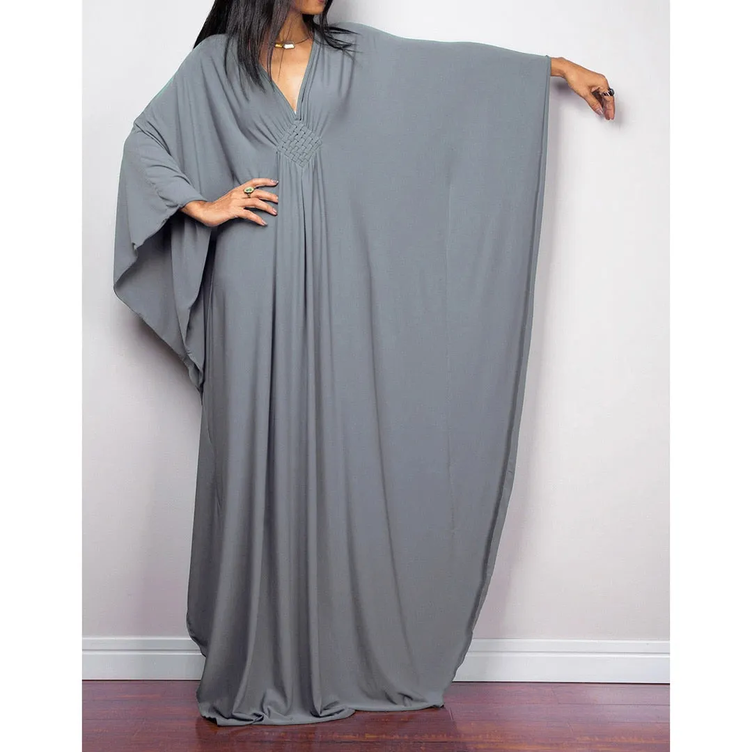 Athena Loose Maxi  Kaftan Tunic Beach Cover Up