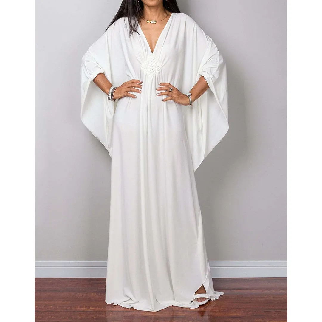 Athena Loose Maxi  Kaftan Tunic Beach Cover Up