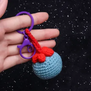 Bell Crochet Keychain