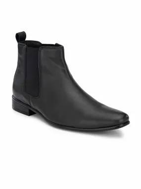 Black Formal Chelsea Boots