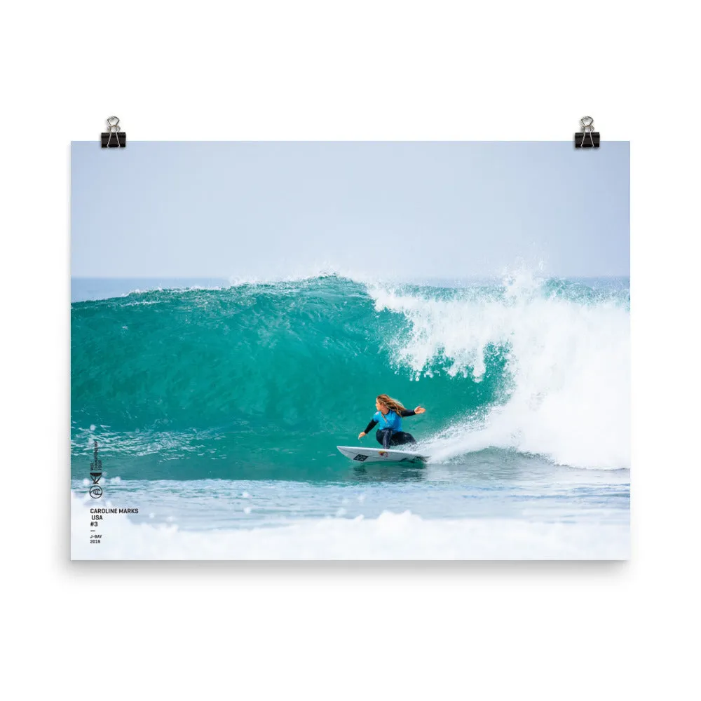 Caroline Marks Poster (Unframed): J-Bay, 2019