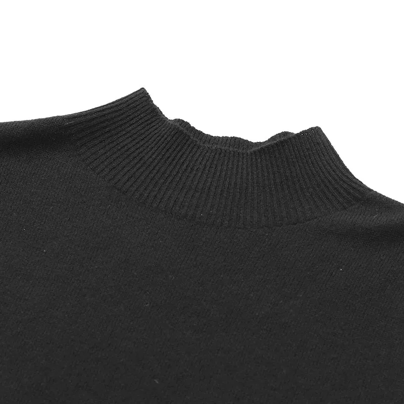 Cashmere Mock Neck Women Sweater