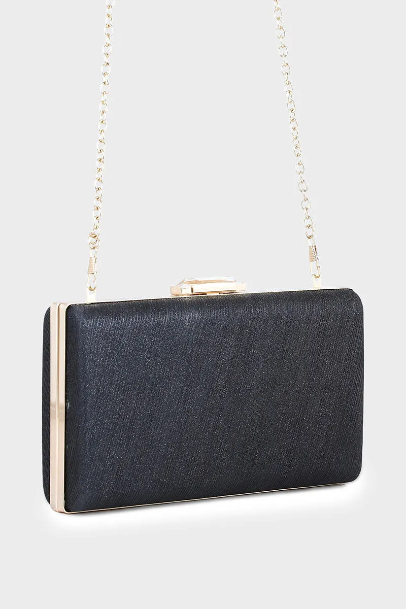 Casual Clutch B20763-Black