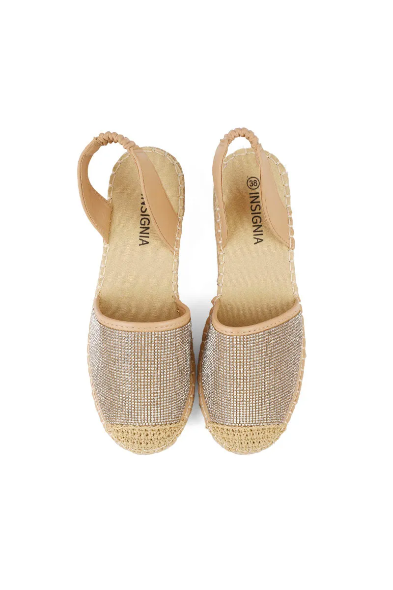 Casual Sling Back I17228-Beige