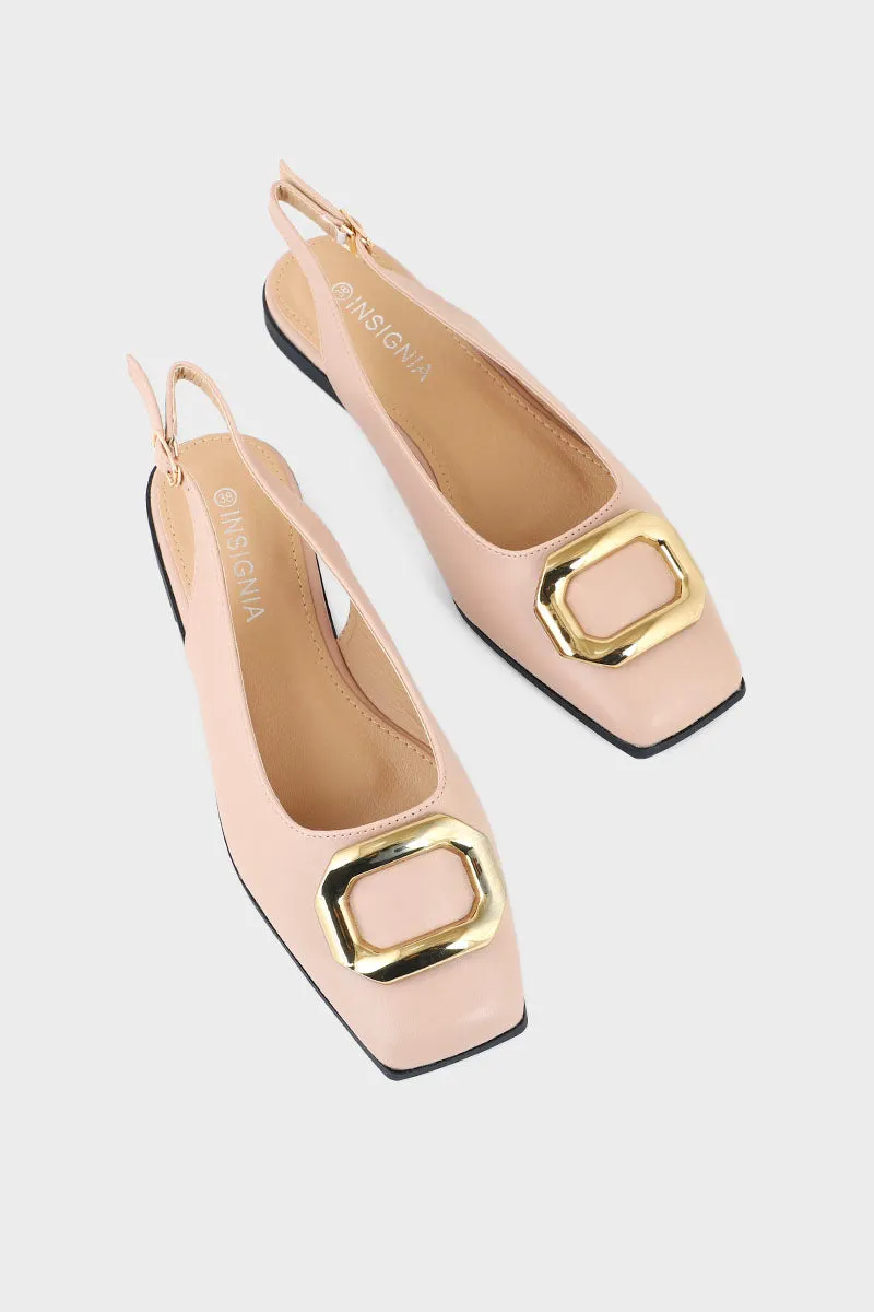 Casual Sling Back I47295-Beige