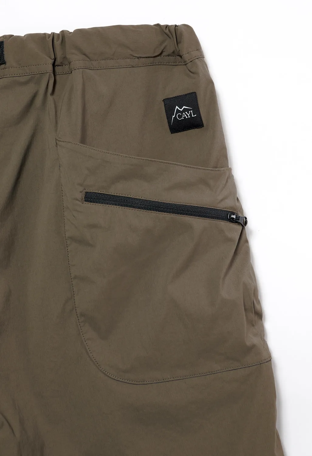 CAYL 8 Pocket Hiking Shorts - Khaki