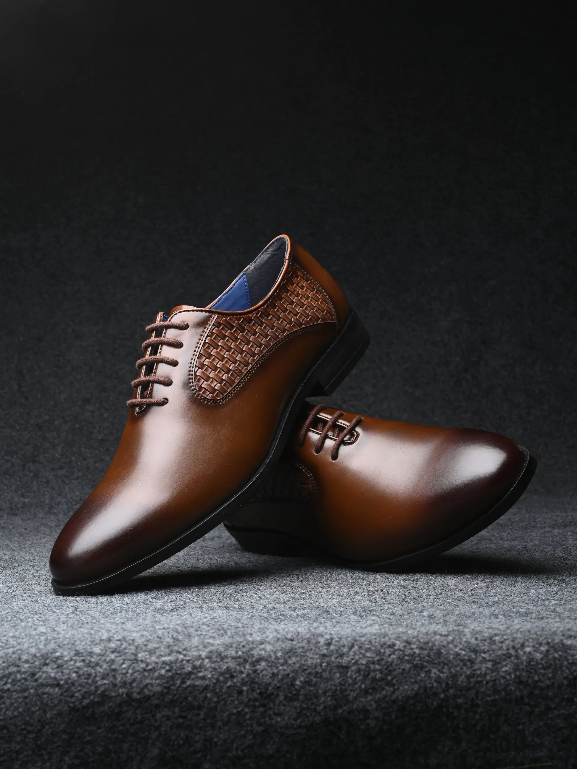 Chakra Tan Formal Shoes