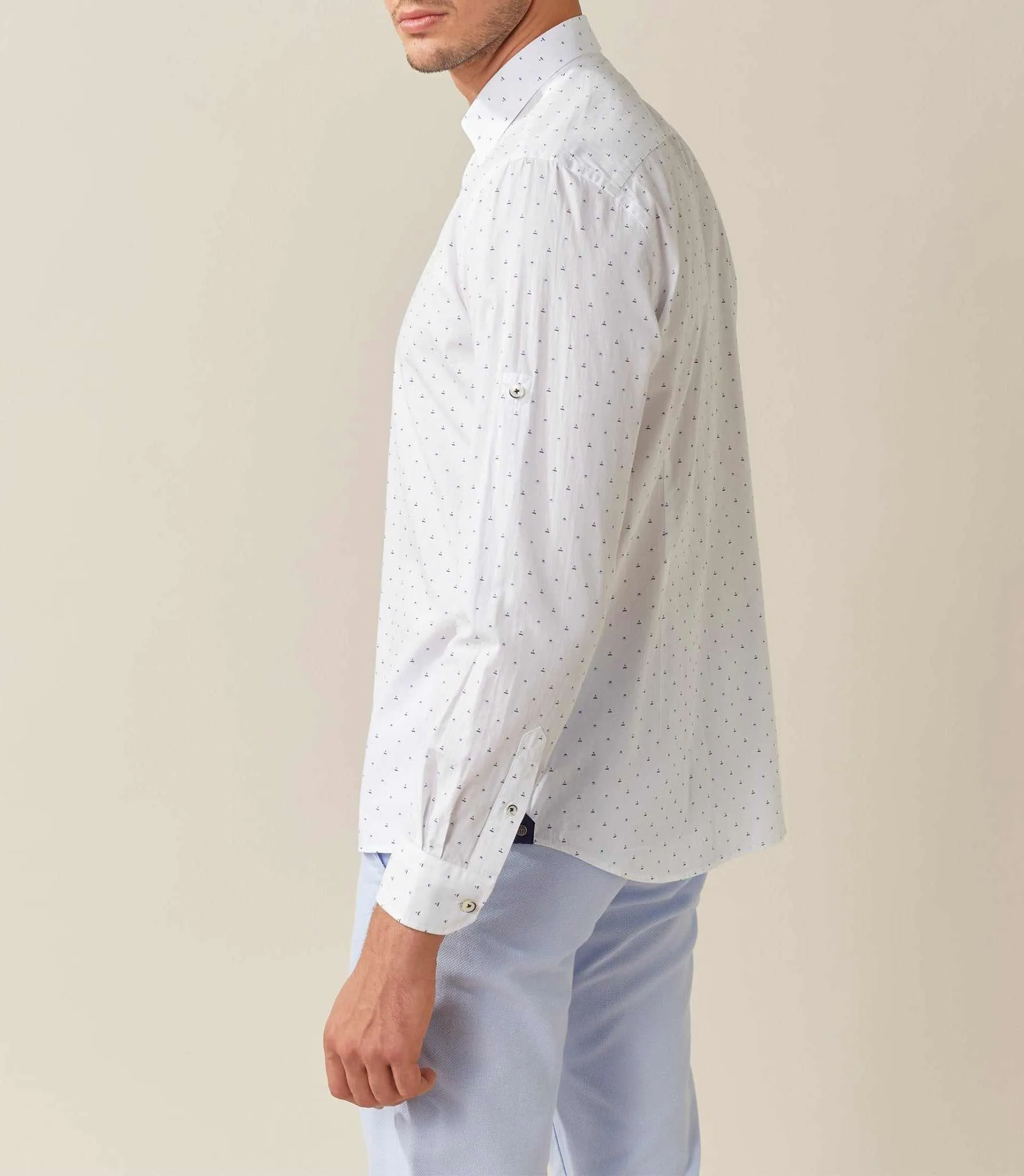 Chemise casual blanche "Tenuto"