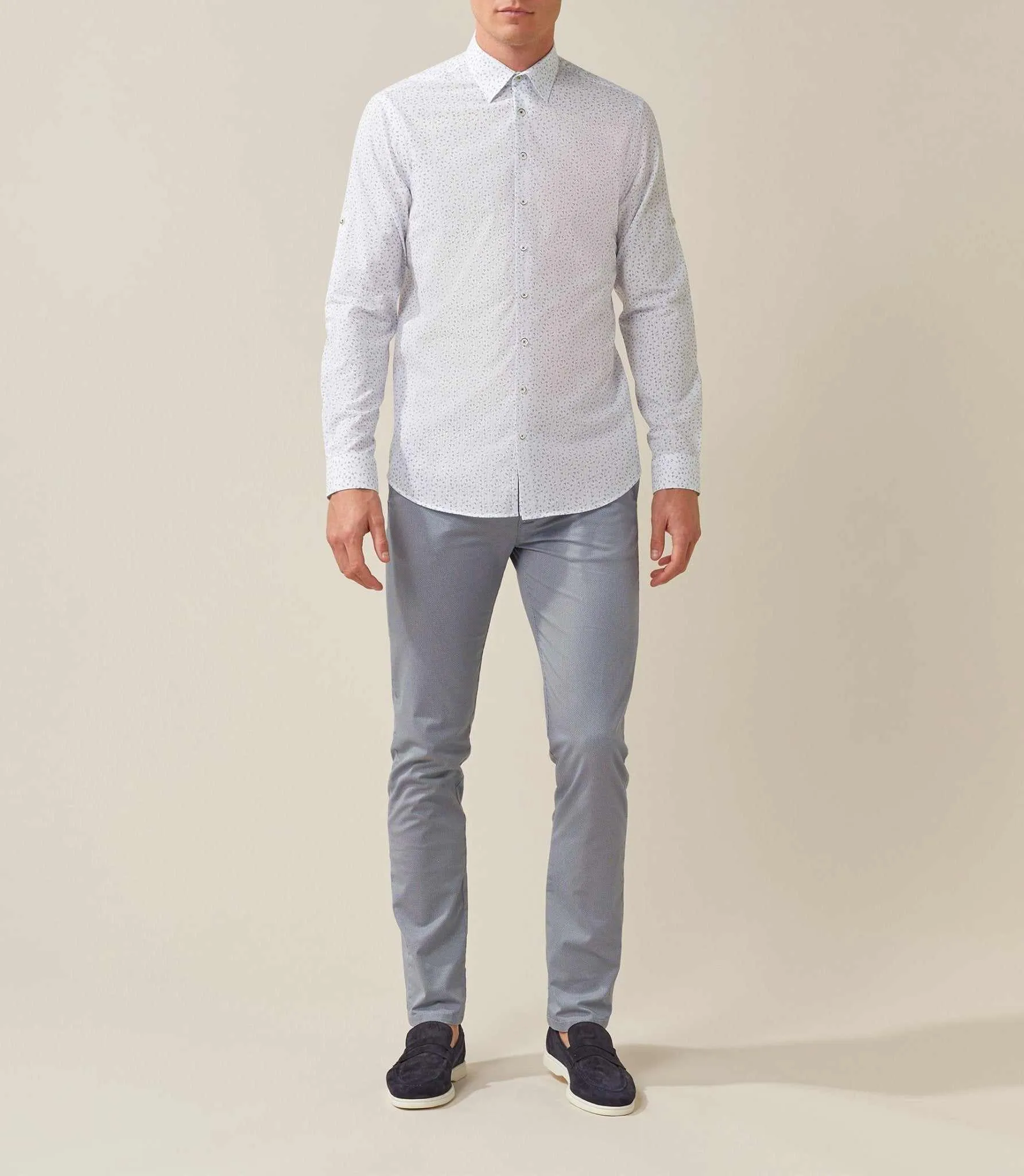 Chemise casual blanche "Tiser"