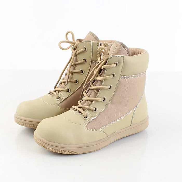 Child Military Style Non-Slip Hiking  Combat Boots