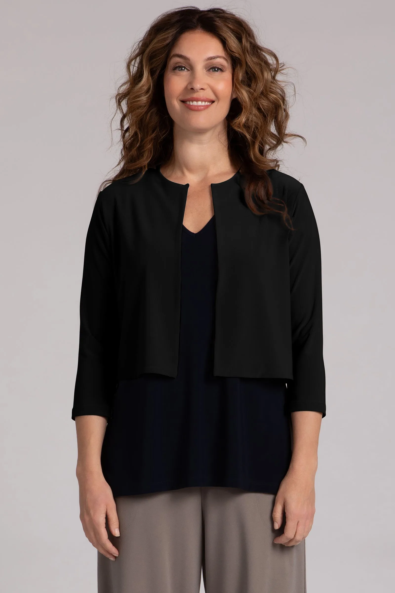 Classic Bolero Cardigan | Black