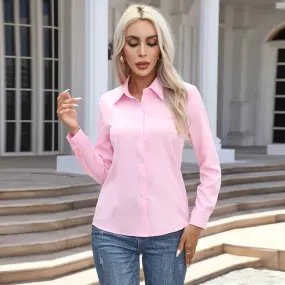 Classic Button Up (Pink)