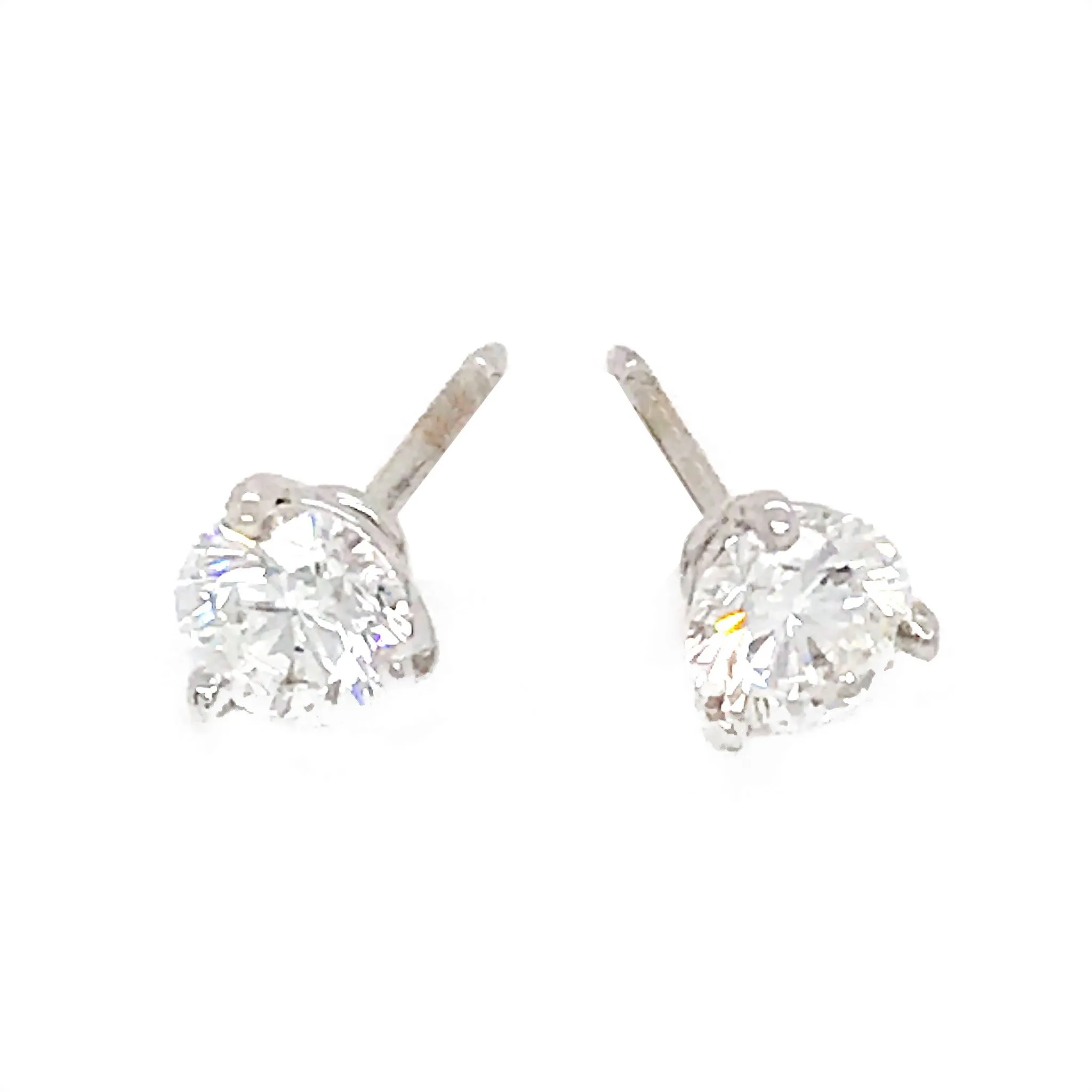 Classic Diamond Stud Earrings