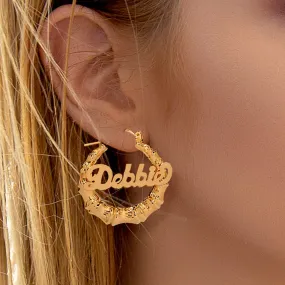 Classic Name Earrings