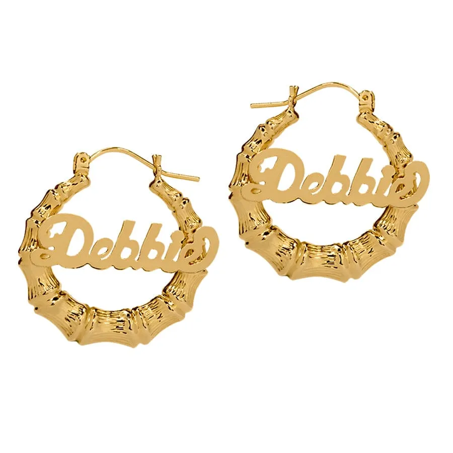 Classic Name Earrings