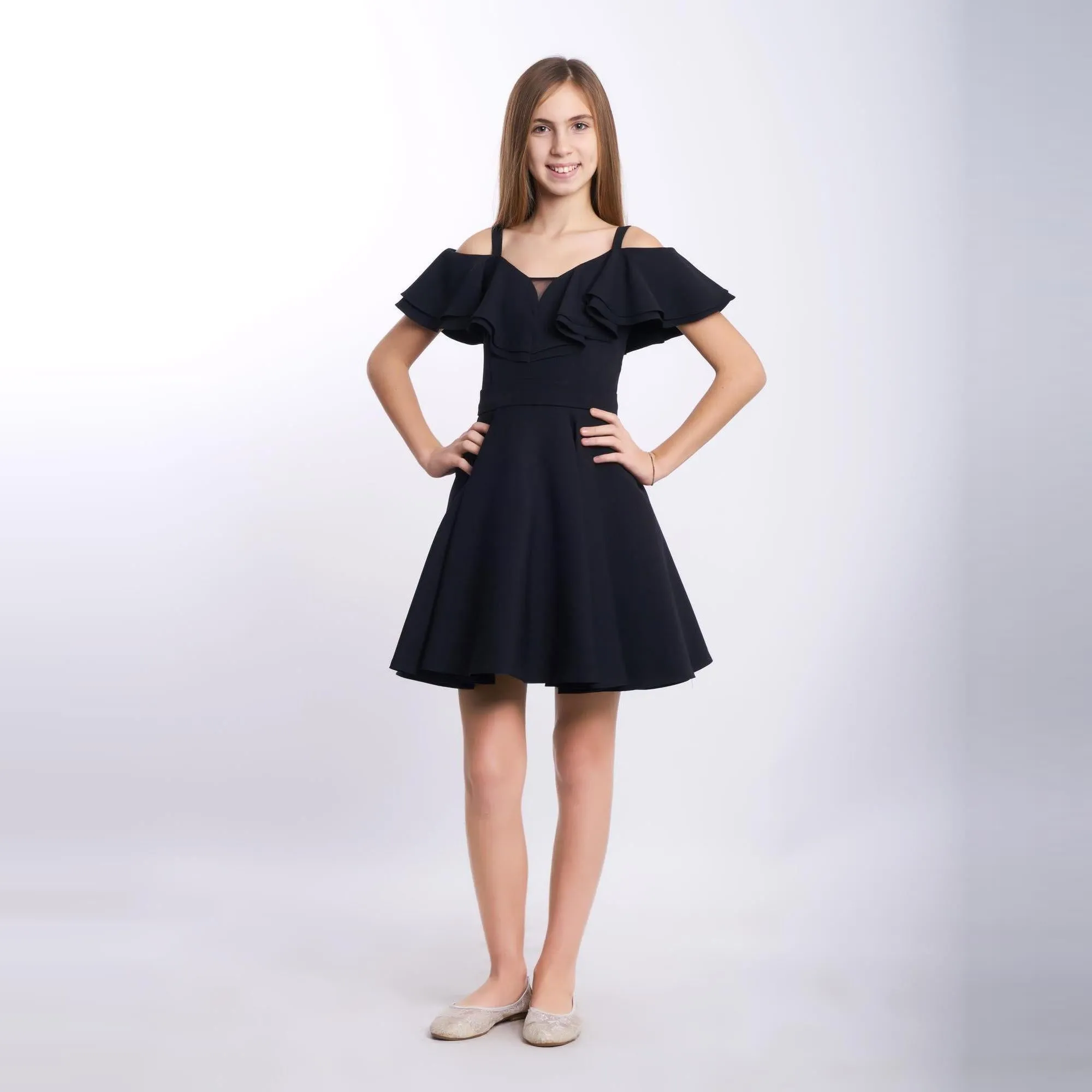 Elegant Cocktail Dress for Girls - Classy Formal Attire