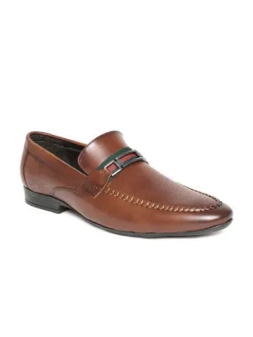 Cognac Formal Slip-Ons