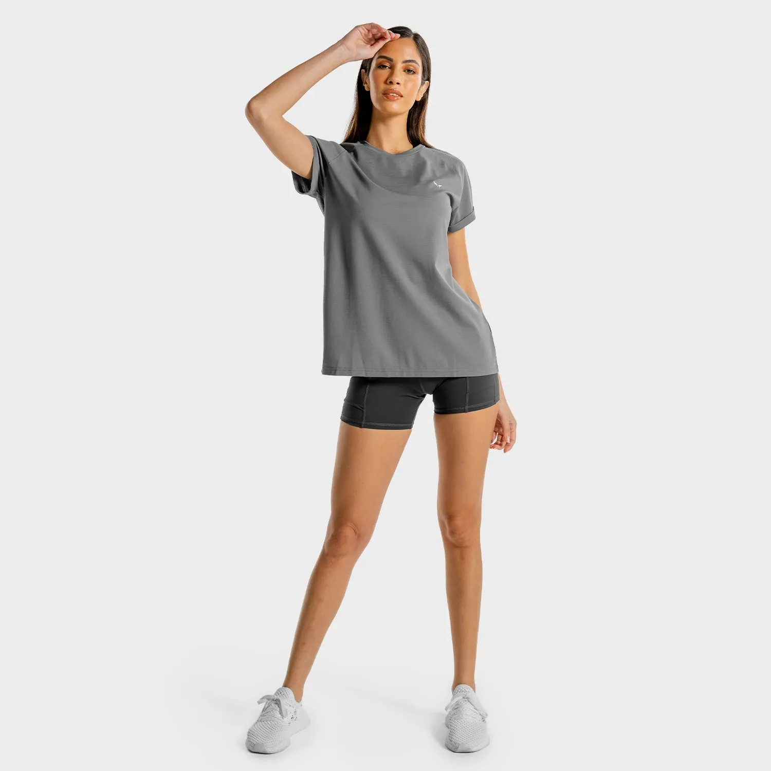 Core Loose Fit Tee - Grey