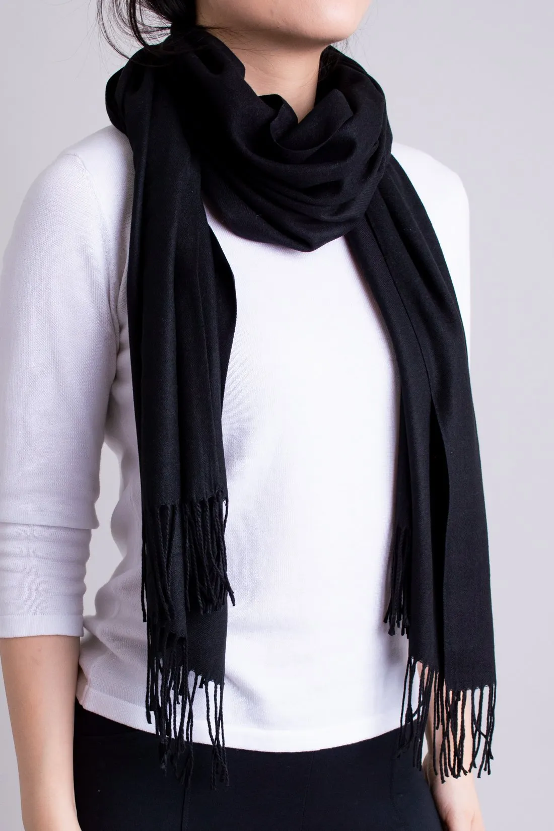 Cozy Scarf, Black