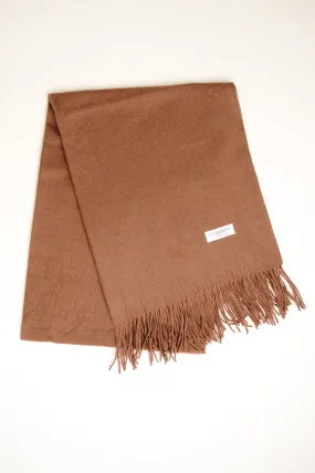 Cozy Scarf, Chocolate