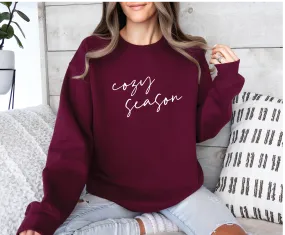 Cozy Season Classic Crew Neck Sweater