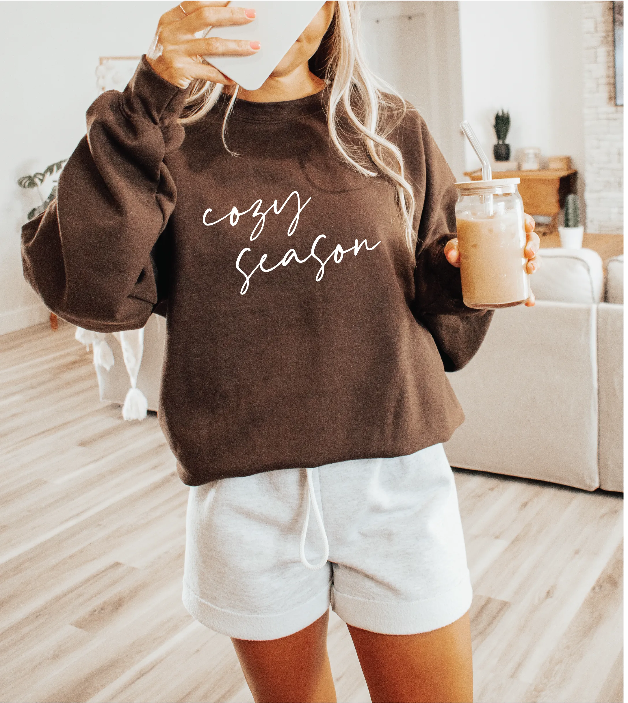 Cozy Season Classic Crew Neck Sweater