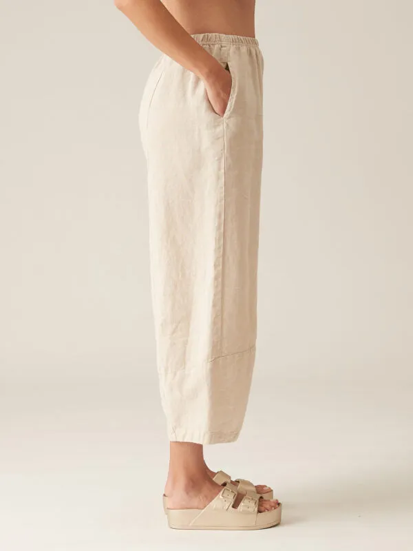 Cut Loose Solid Linen Lantern Pant, Style #4402388