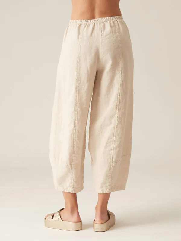 Cut Loose Solid Linen Lantern Pant, Style #4402388