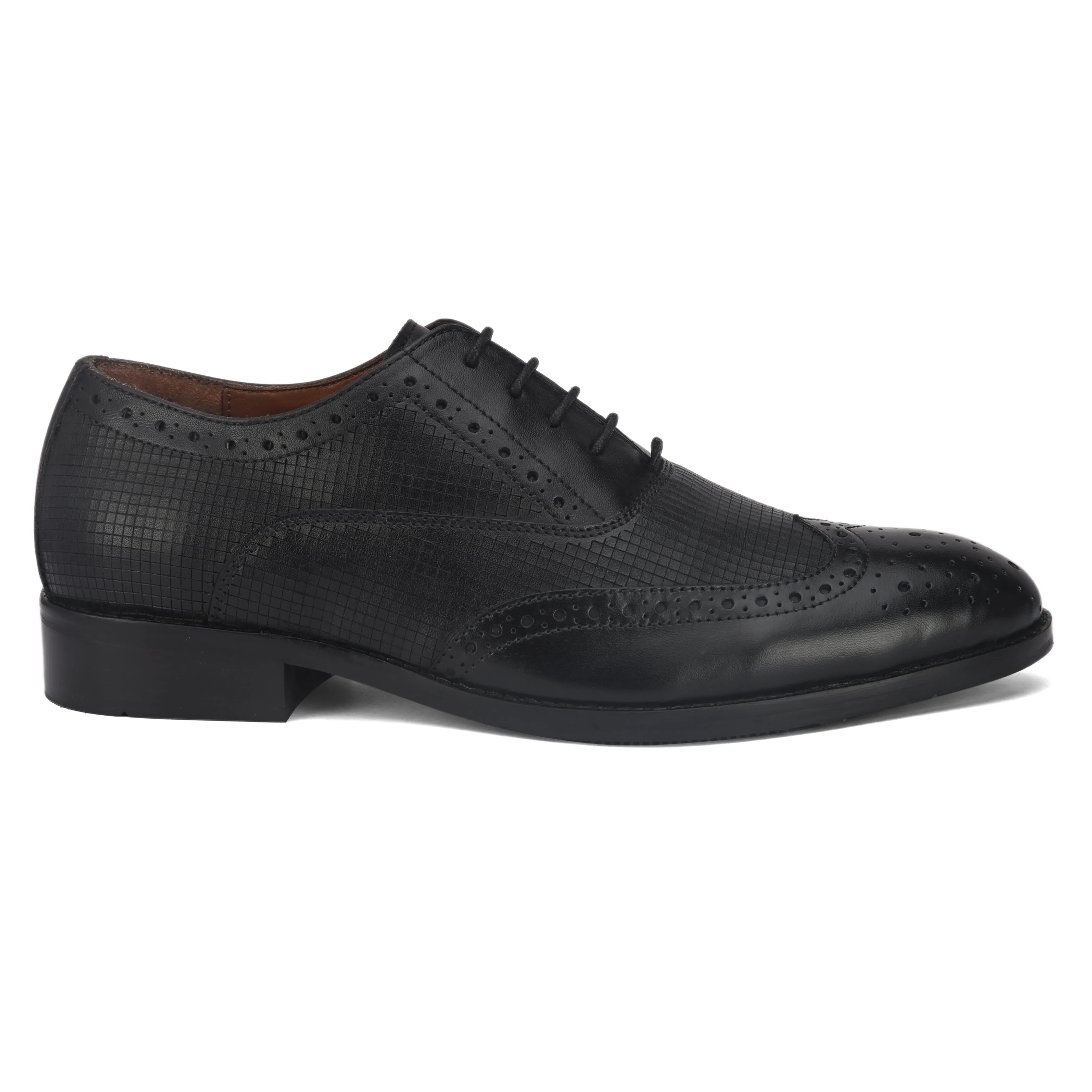 Delmar Black Formal Brogues