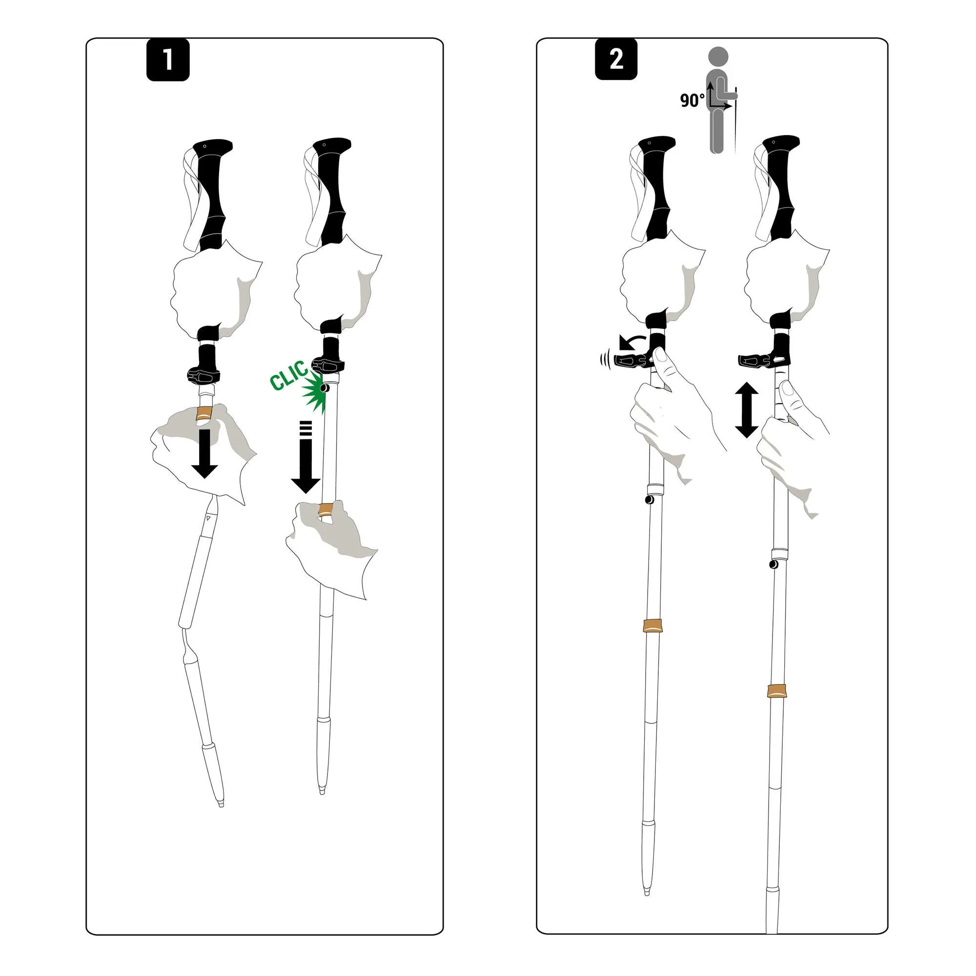 Forclaz MT900 V2 Hiking Pole