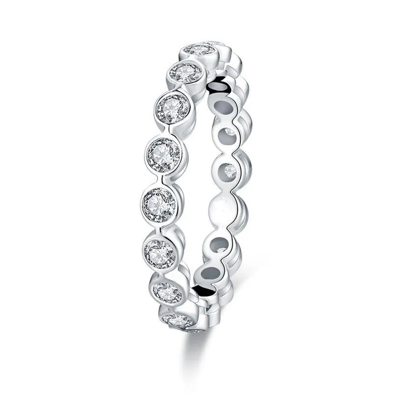 Handmade Comfort Fit Sterling Silver Eternity Ring