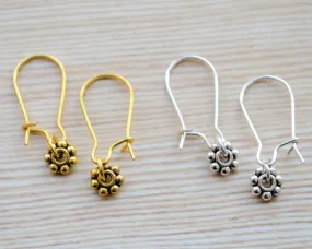 Handmade Flower Earrings Set